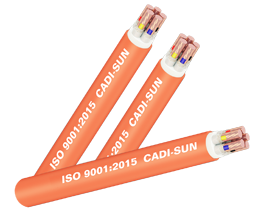 Cáp điện chống cháy CXV/LSHF-Cu/Mica/XLPE/Fr-PVC 3x+2x