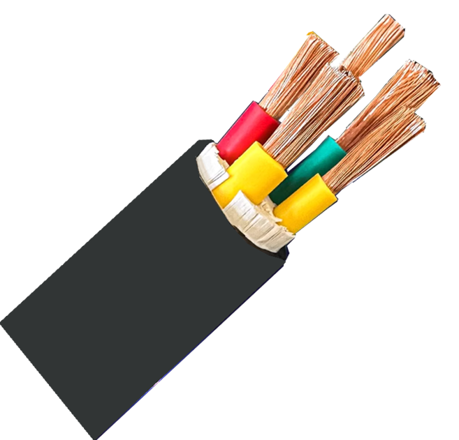 Cáp điện mềm VCm/VVR-Cu/PVC 3x+2x